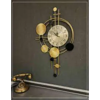 Multicolor Analog Decorative Wall Clock 